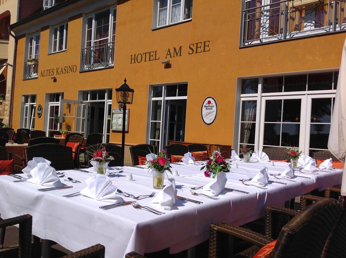 Altes Kasino Hotel Am See Neuruppin Eksteriør bilde